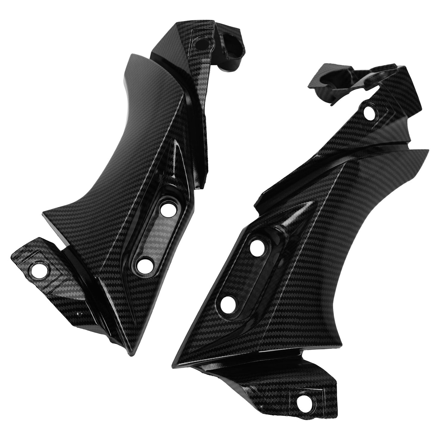 Seitenrahmen mittlerer Abdeckungsverkleidungshaube für Yamaha YZF R1 2004-2006 Kohlenstoff