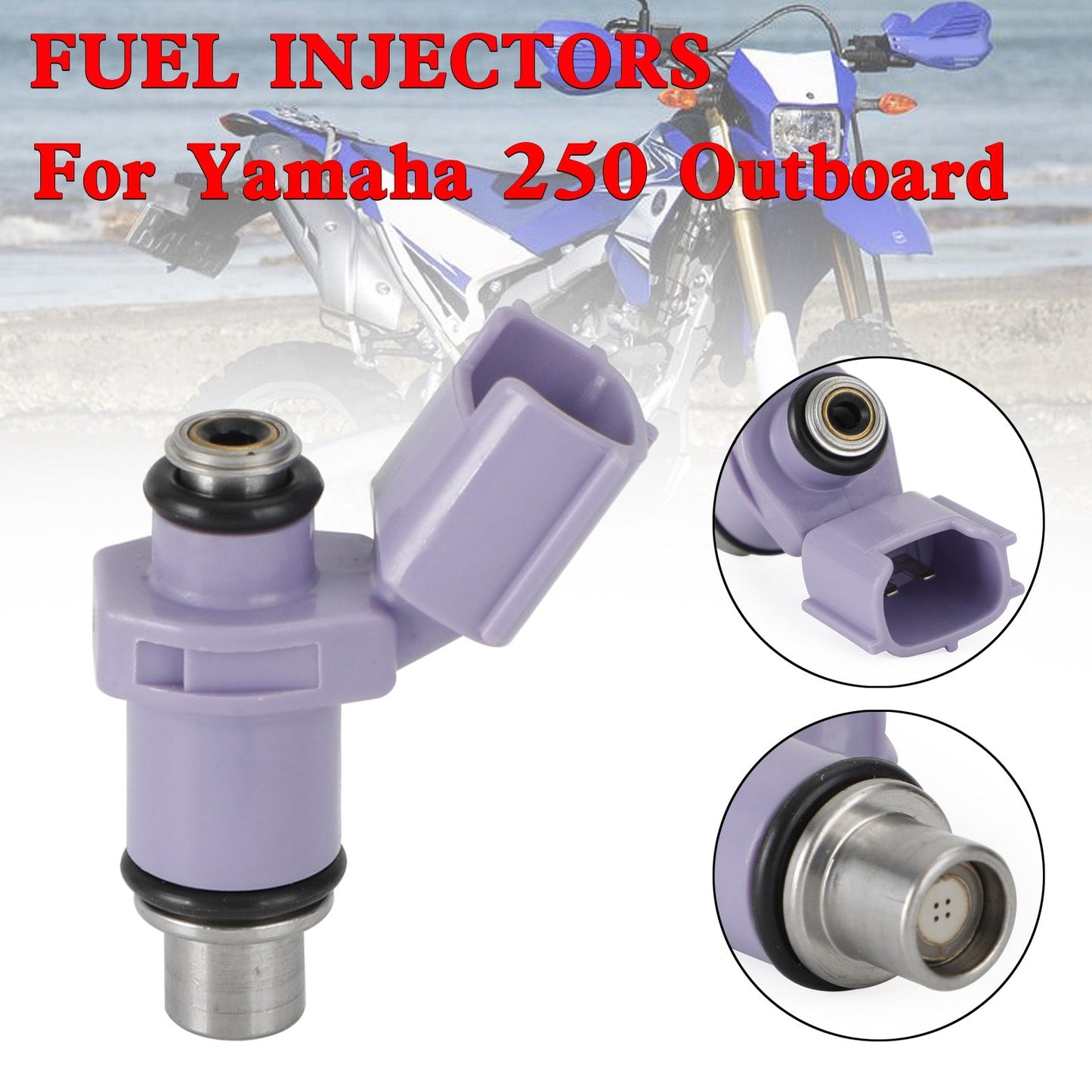 Injecteurs de carburant hors-bord Yamaha 250 6P2-13761-10-00