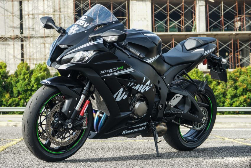 Amotopart Kawasaki ZX10R 2016-2020 Verkleidungskit Karosserie Plastik