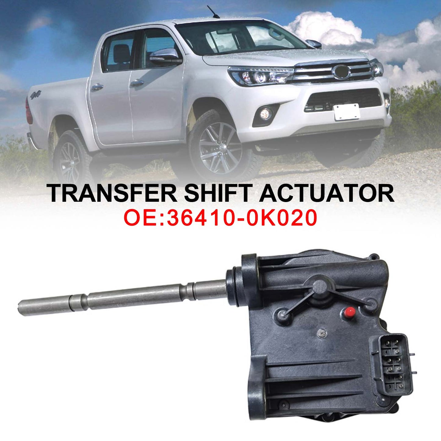 Toyota Tacoma 2016-2020 4Runner 4WD Transfer Shift Actuator 36410-0K020 Fedex Express