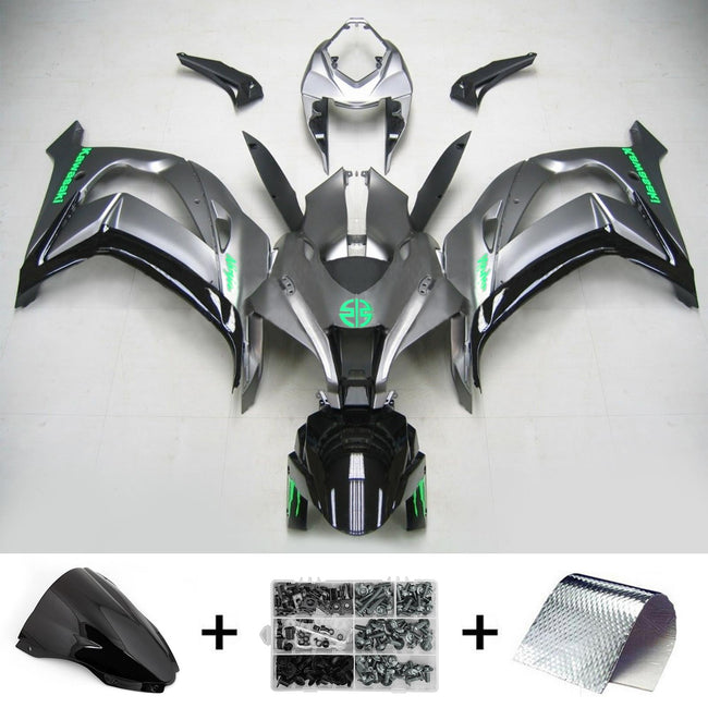 Amotopart Kawasaki ZX-10R ZX10R 2021-2022 Kit de carénage Corps ABS