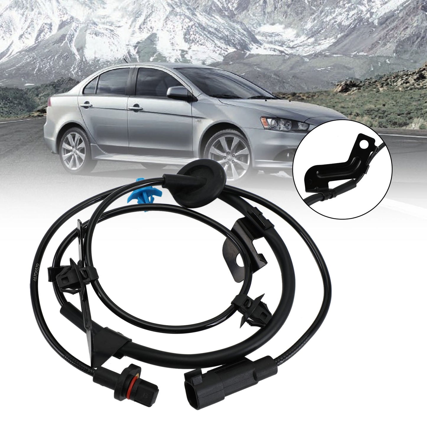 Neuer ABS-Raddrehzahlsensor Hinten Links 4670A579 für Mitsubishi Lancer Outlander Generika