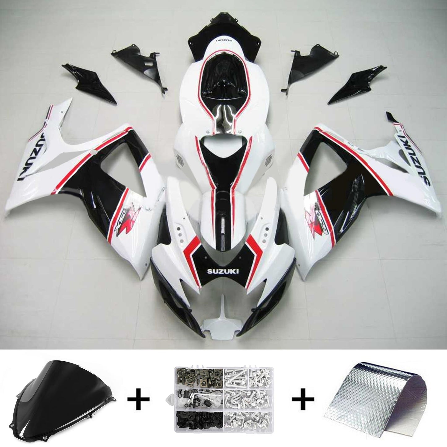 Amotopart Suzuki GSXR 600/750 2006-2007 Verkleidungskit