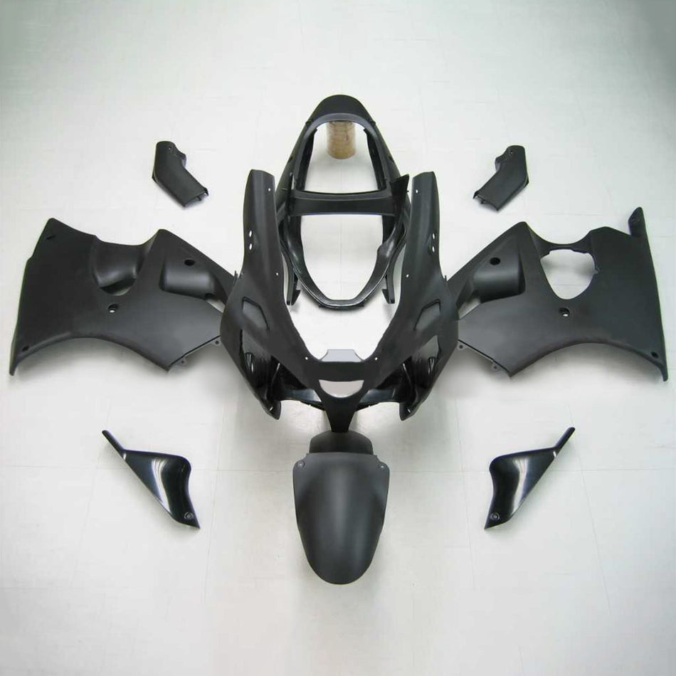 Amotopart 2000-2002 Kawasaki ZX6R 636 Schwarzverkleidungskit