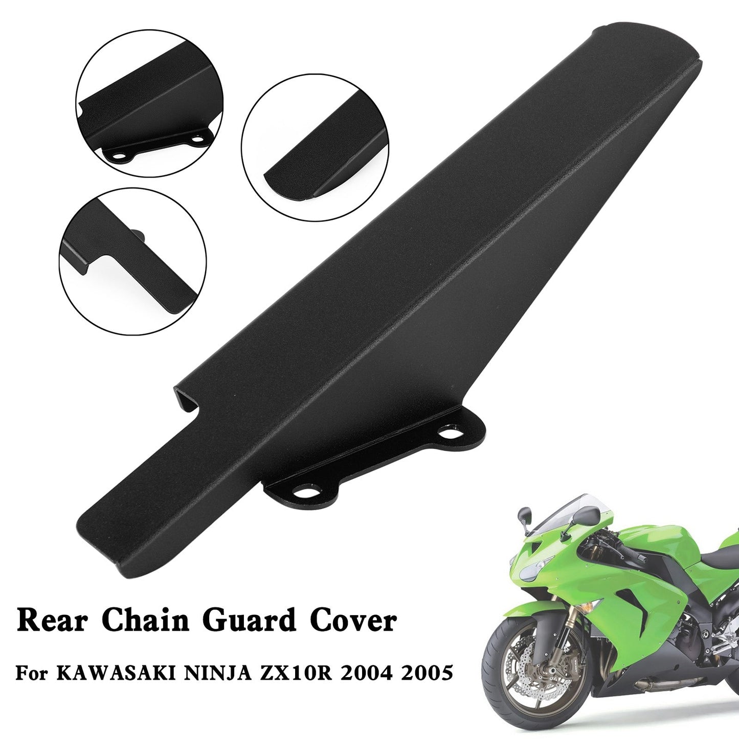 2004 2005 KAWASAKI NINJA ZX-10R ZX10R Couvercle de protection de chaîne de pignon