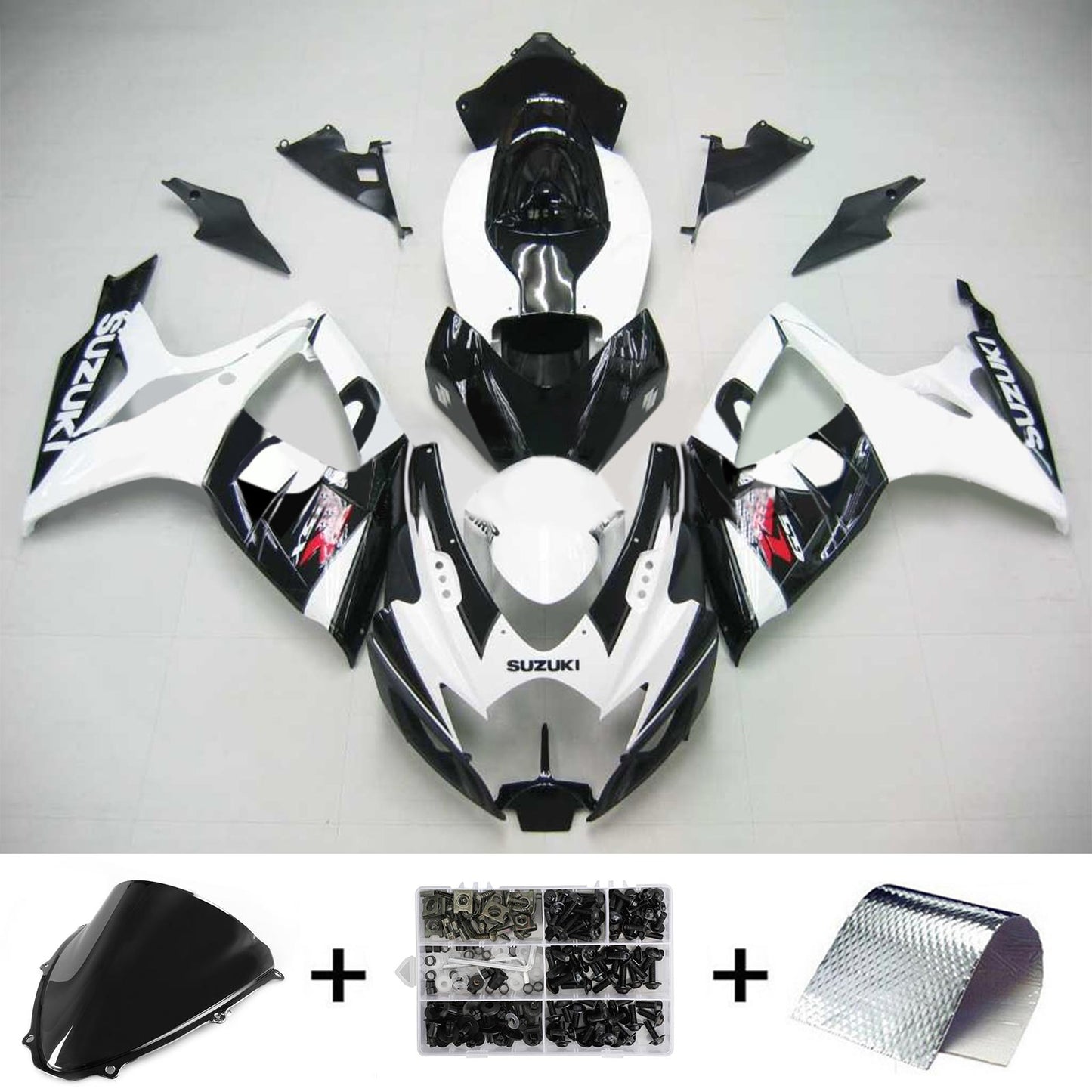 Amotopart Suzuki GSXR 600/750 2006-2007 Verkleidungskit