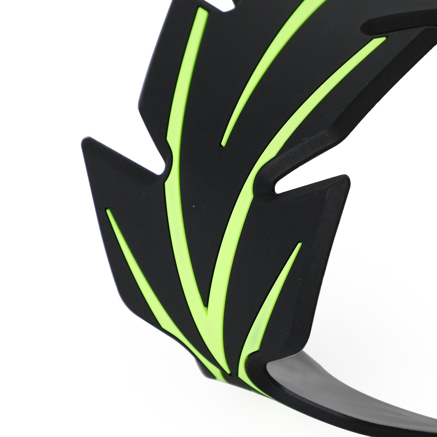 Nouveau protège-réservoir de moto universel noir vert pour Kawasaki Ninja