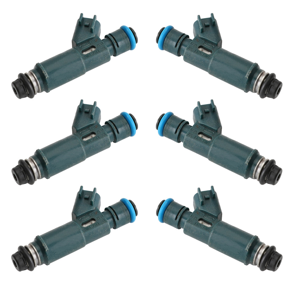 6PCS Fuel Injectors 2M2E-A7B Für Mazda 6 MPV 3.0L 2002-2008 2M2EA7B