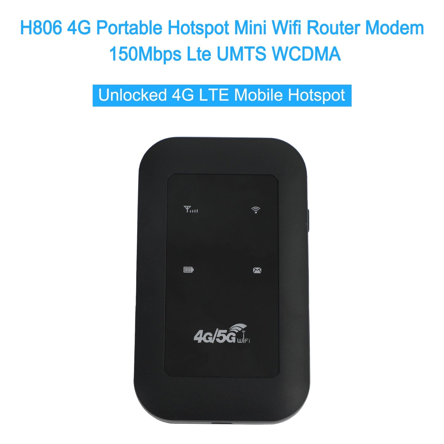 H806 4G LTE UMTS WCDMA Hotspot Wireless Router WiFi Mobiles Breitbandmodem