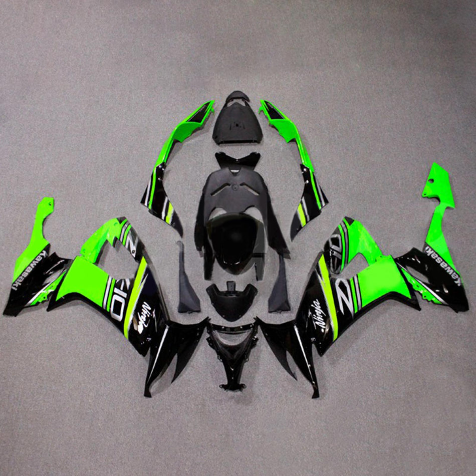 Amotopart Verkleidungsset für Kawasaki ZX10R 2008–2010, Karosserie, Kunststoff, ABS