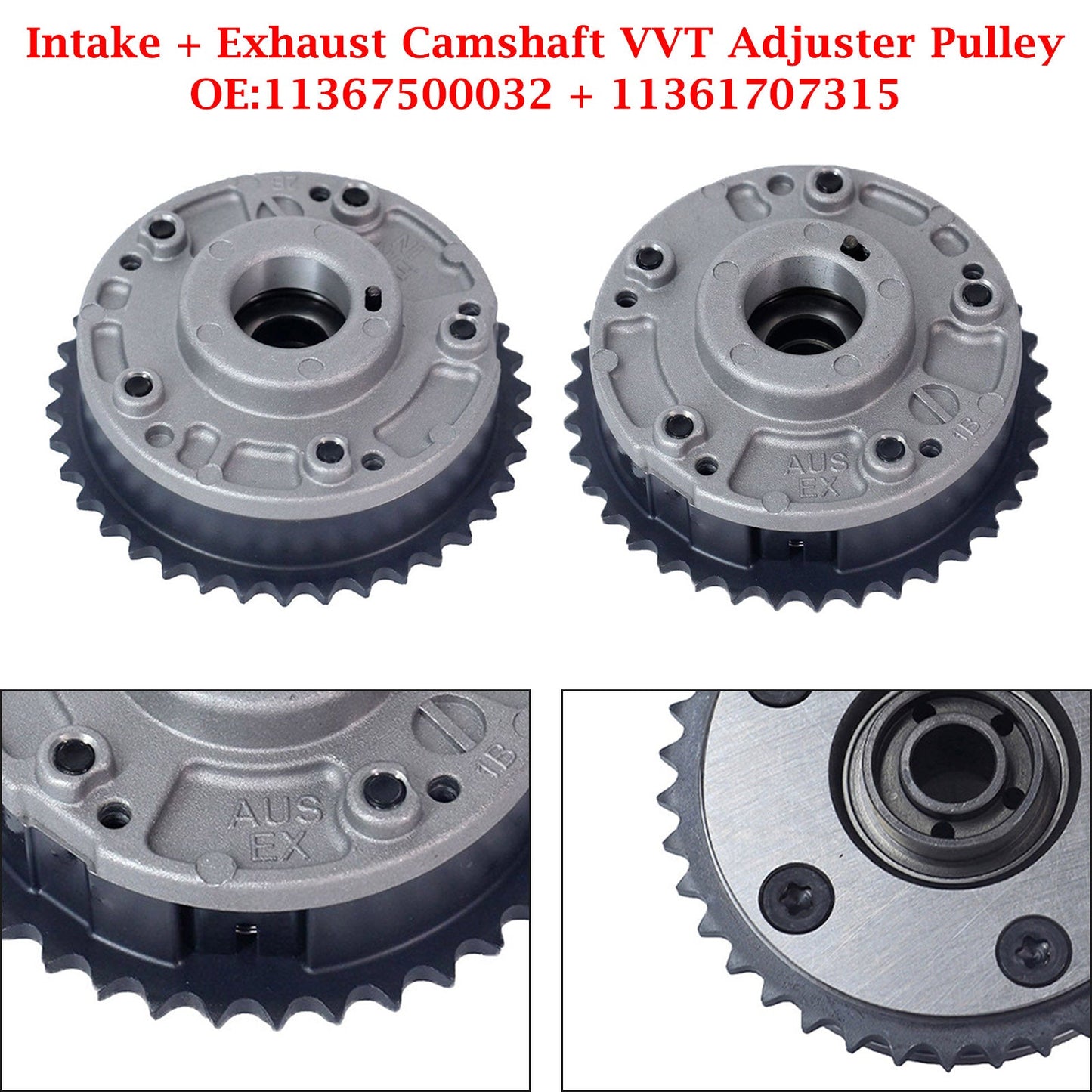 11361707315 11367500032 BMW E46 E81 E82 E87 E90 E91 Einlass- und Auslassnockenwelle VVT-Einstellrolle