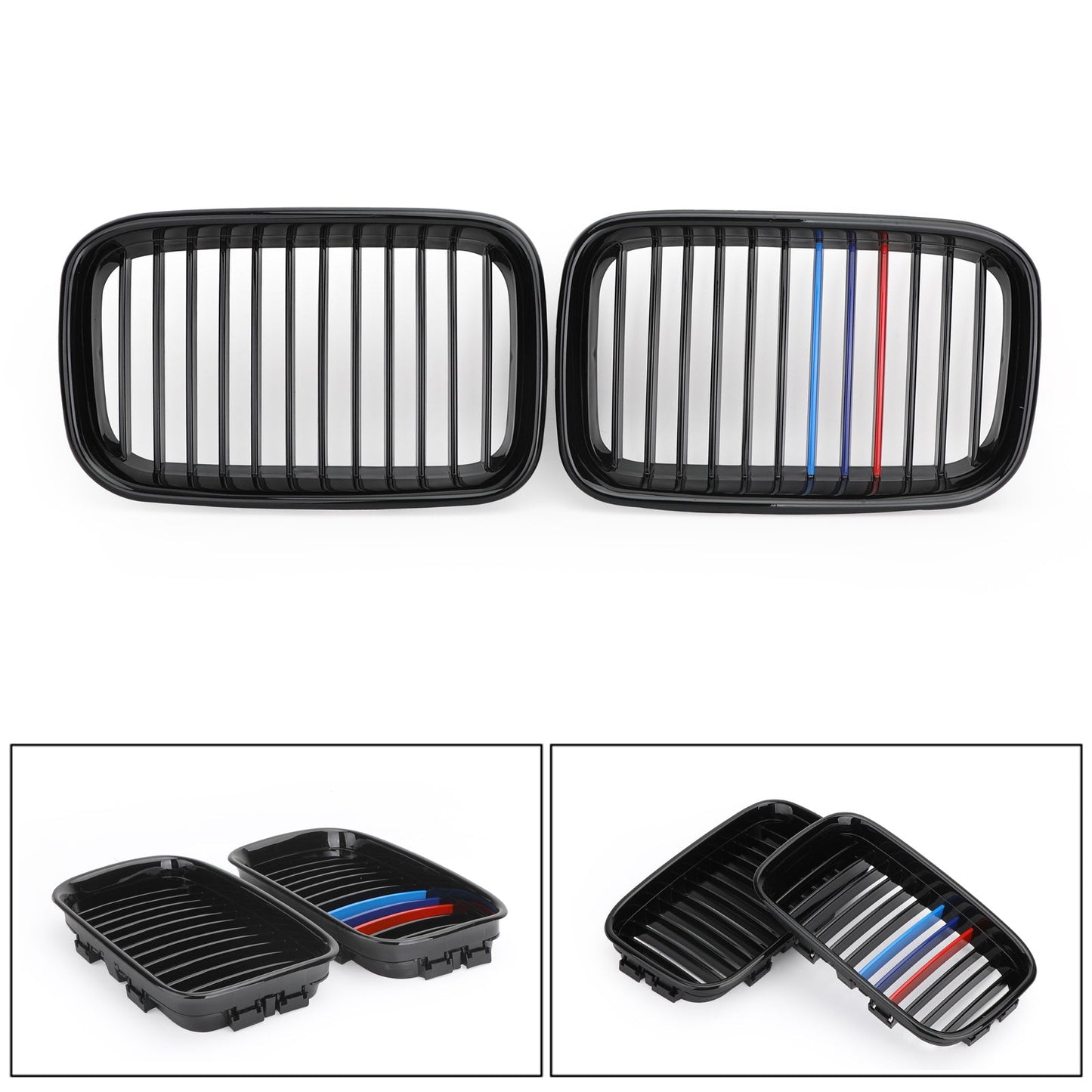 E36 1992-1996 BMW Front Nieren Sporthaube Grill Ersatz Kühlergrill 318i 325i Generikum