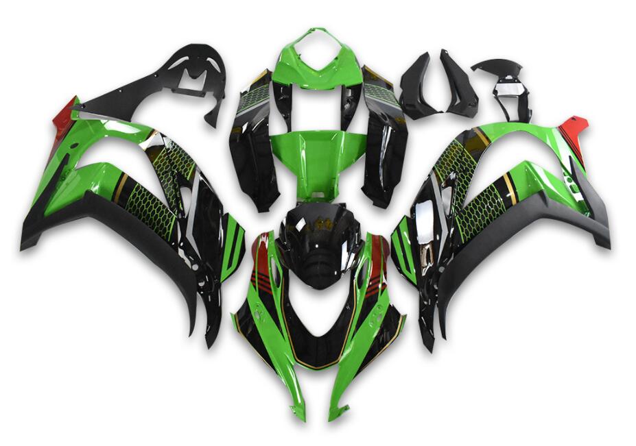 Amotopart Kawasaki ZX10R 2016-2020 Kit de carénage Corps Plastique