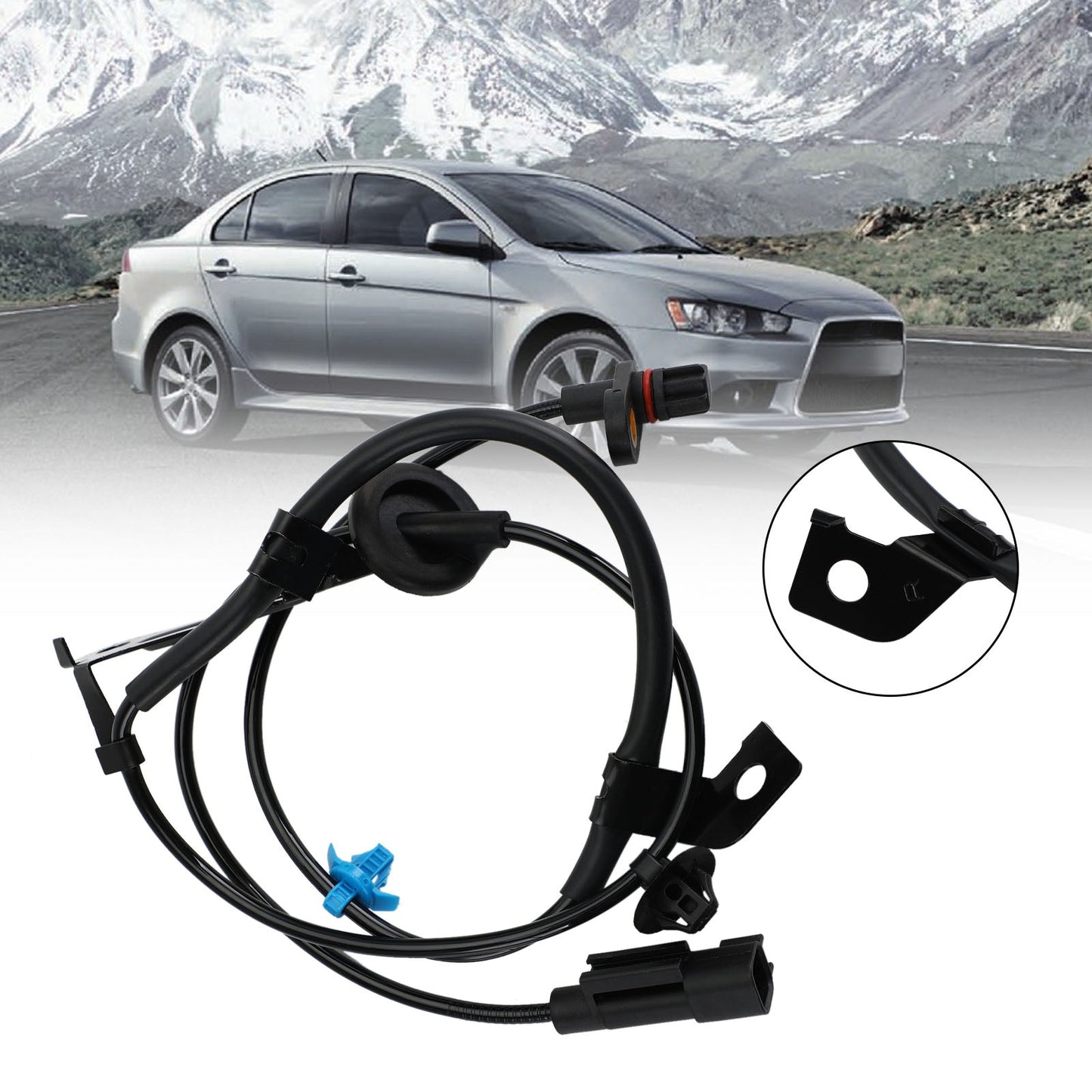 Neuer ABS-Raddrehzahlsensor Hinten Links 4670A579 für Mitsubishi Lancer Outlander Generika