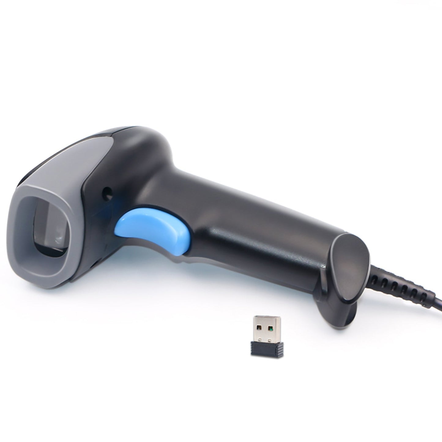WM930 USB Wireless 2D+1D Laser -Scanner -Barcode -Leser Handheld -Waffe mit Ständer