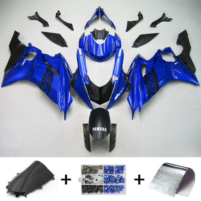 Amotopart Verkleidung fit für Yamaha YZF-R6 2017-2023