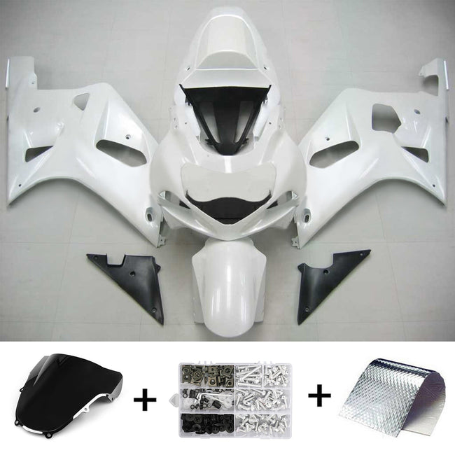 Amotopart Suzuki GSXR600 2001-2003 Verkleidungskit Karosserie Plastikabs