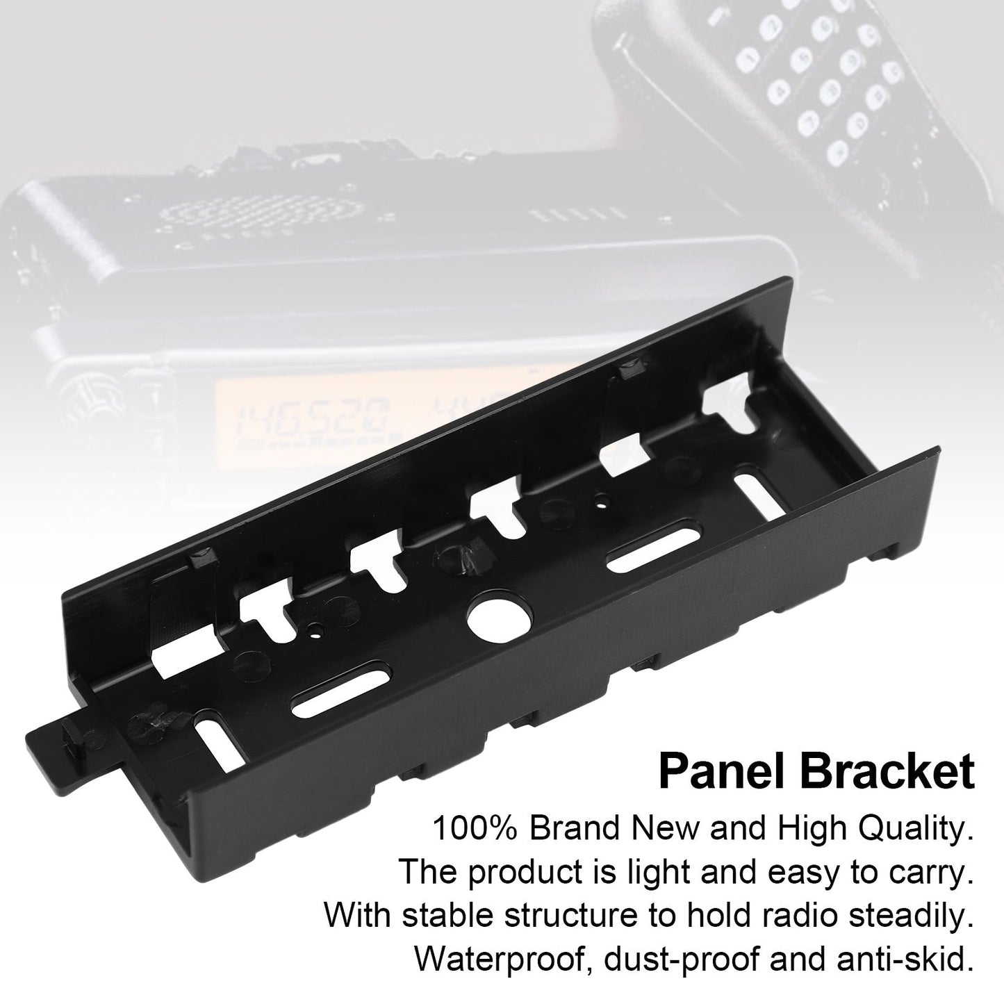 Support de panneau pour FT-8800 FT-8800R FT-8900 Talkie-walkie radio bidirectionnelle mobile de voiture