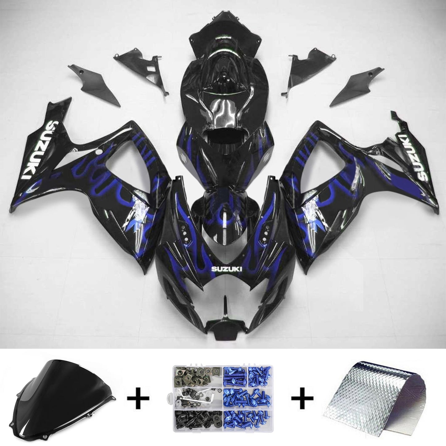 Amotopart Suzuki GSXR 600/750 2006-2007 Verkleidungskit