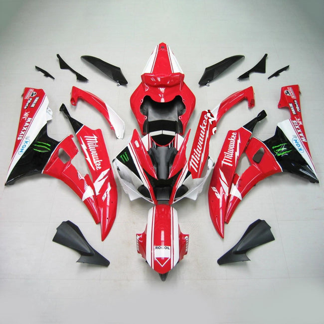 Amotopart Yamaha 2006-2007 YZF 600 R6 R6 Redverrückte Kit