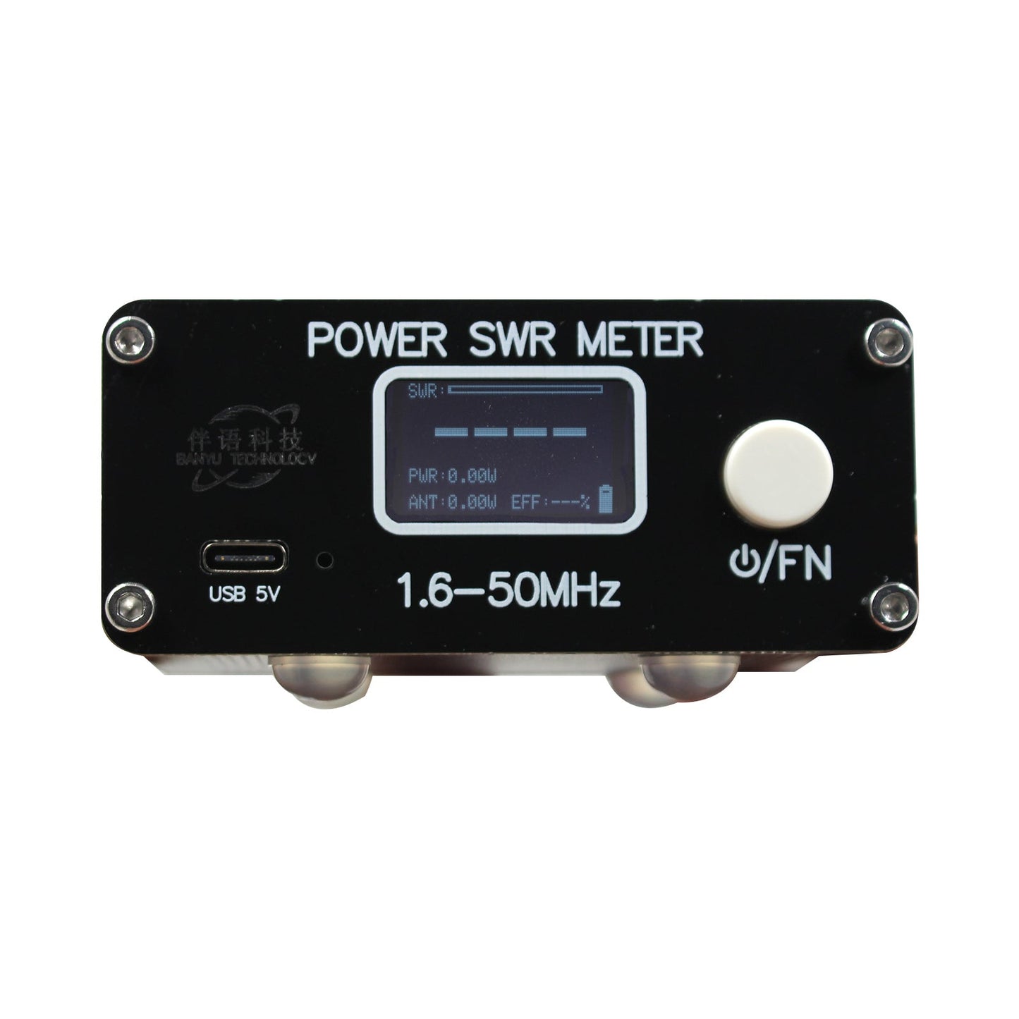 QRP 150 W 1,6–50 MHz SWR HF Kurzwellen-Stehwellenmessgerät SWR/Leistungsmessgerät FM/AM/CW