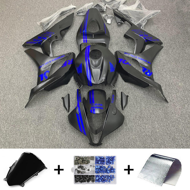 Amotopart Honda CBR600RR 2007–2008 F5 Verkleidungsset, Karosserie, Kunststoff, ABS