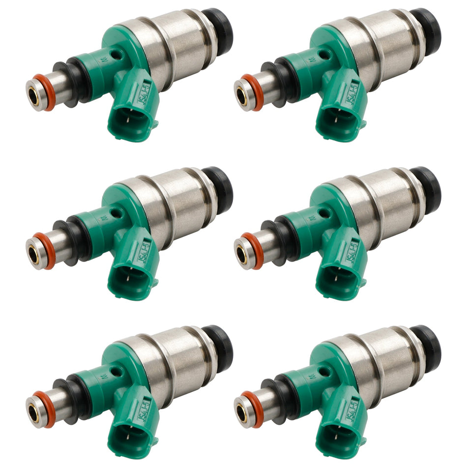 6PCS Kraftstoff Injektor 15710-67D00 Fit Suzuki Grand Vitara Tracker 2,5 L JS4J-5
