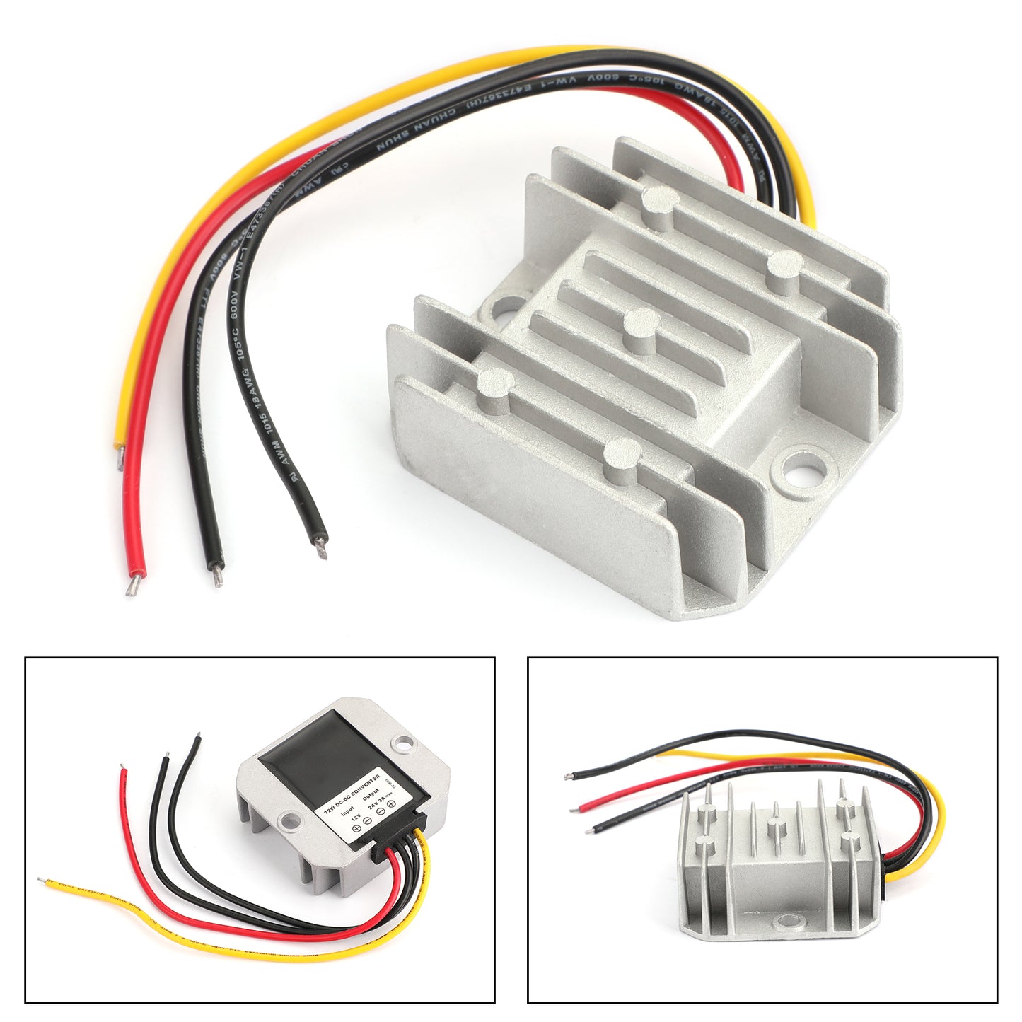 12V à 24V DC-DC Convertisseur de tension de suralimentation 3A 72W Alimentations industrielles