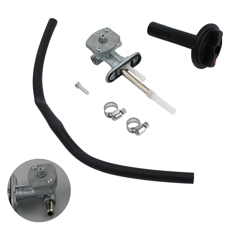 Kraftstoffventil Petcock & Hebelschraube für Kawasaki Prairie 400 KVF400 1999-2002