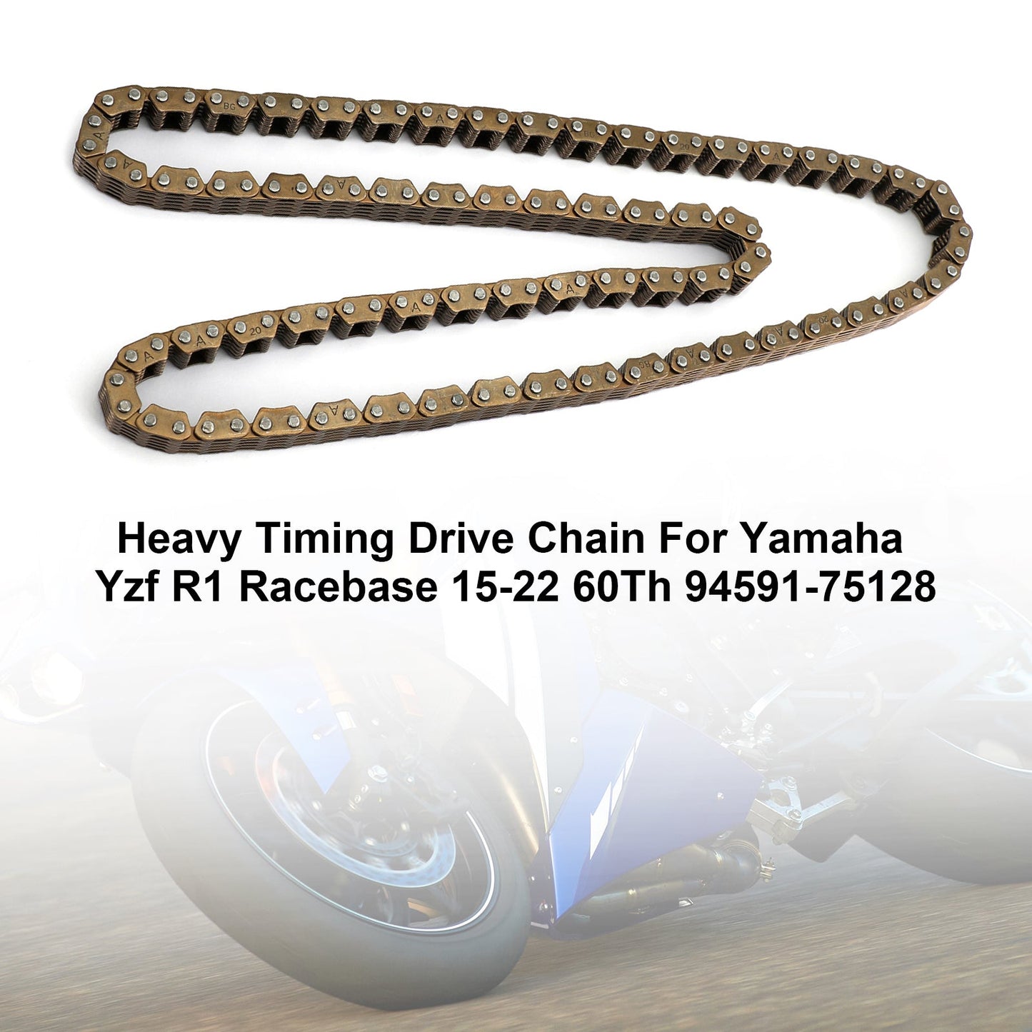 2015-2022 Yamaha Yzf R1 Racebase 60th 94591-75128 Antriebskette Hochleistungskette