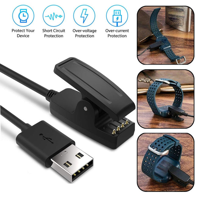 Charger USB Charging Ladekabel für Garmin Watch Approach G10/S20/Vivomove HR