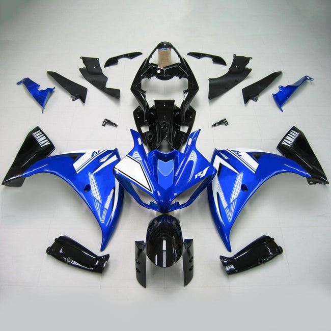 Amotopart Yamaha 2012-2014 YZF 1000 R1 Schwarzblau Abzugskit