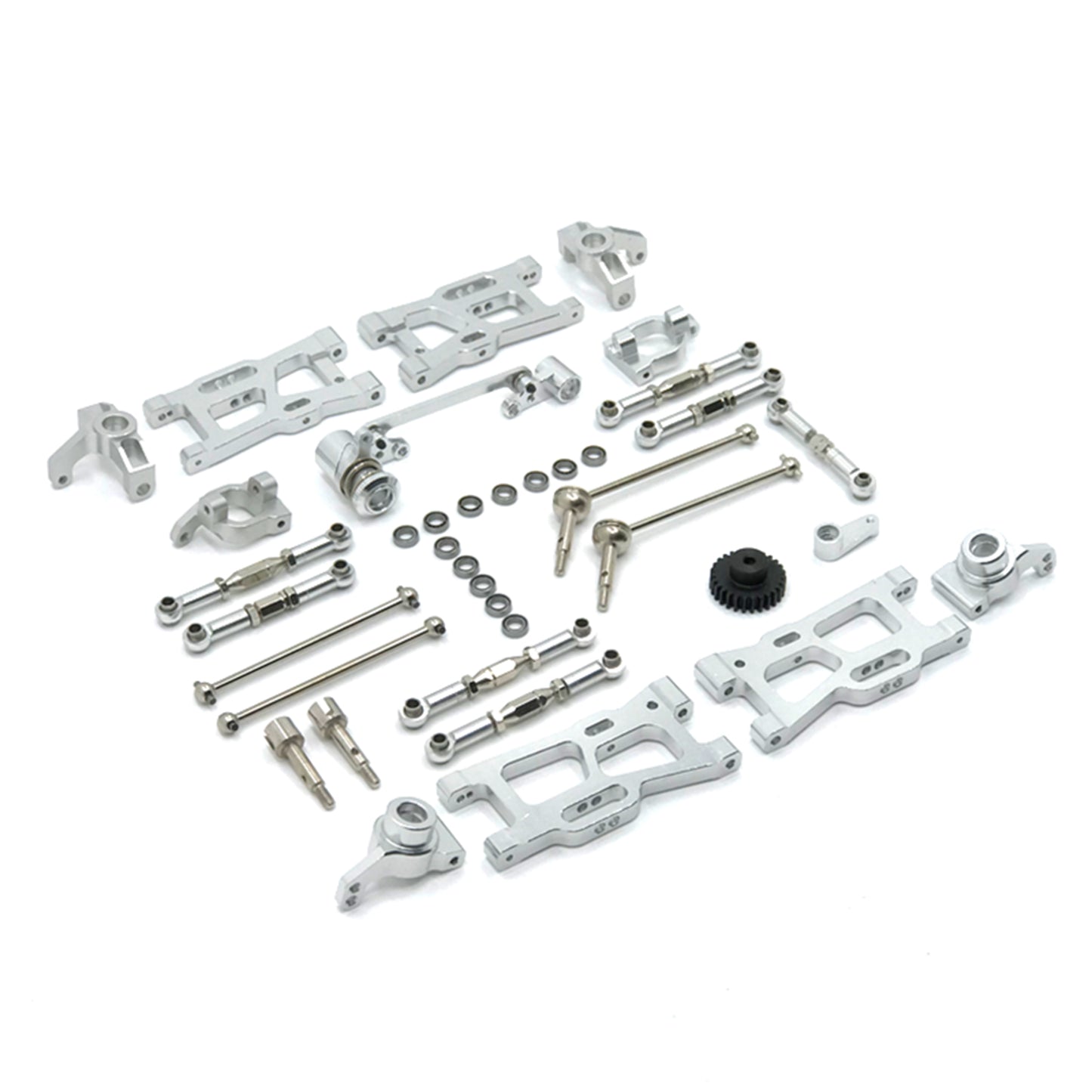 12Pcs Upgrade RC Teile Kit Für Wltoys 144001 144002 124016 124017 124018 124019