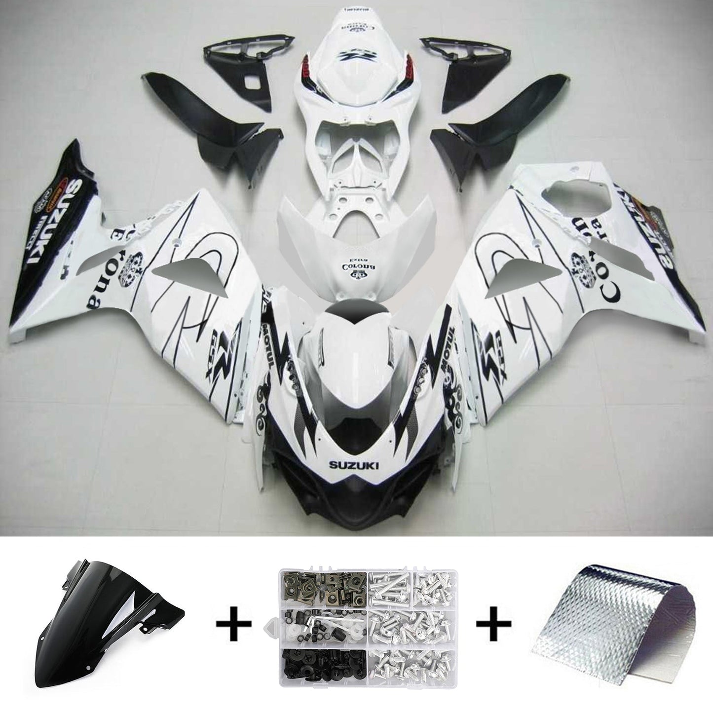 Amotopart Suzuki GSXR1000 2009-2016 Verkleidungskit