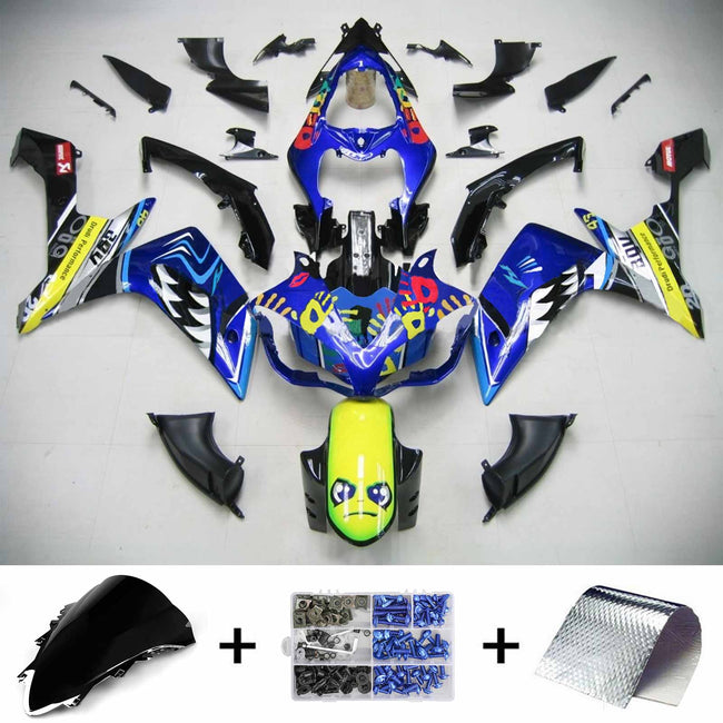 Amotopart Verkleidung fit für Yamaha YZF 1000 R1 2007-2008