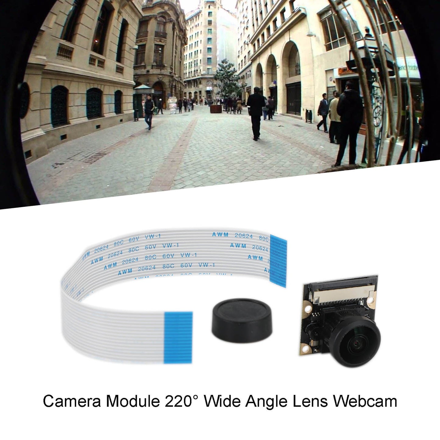5MP 130-220 Grad Nacht Infrarot Light Vision Kamera für Raspberry PI 4b+ 3b