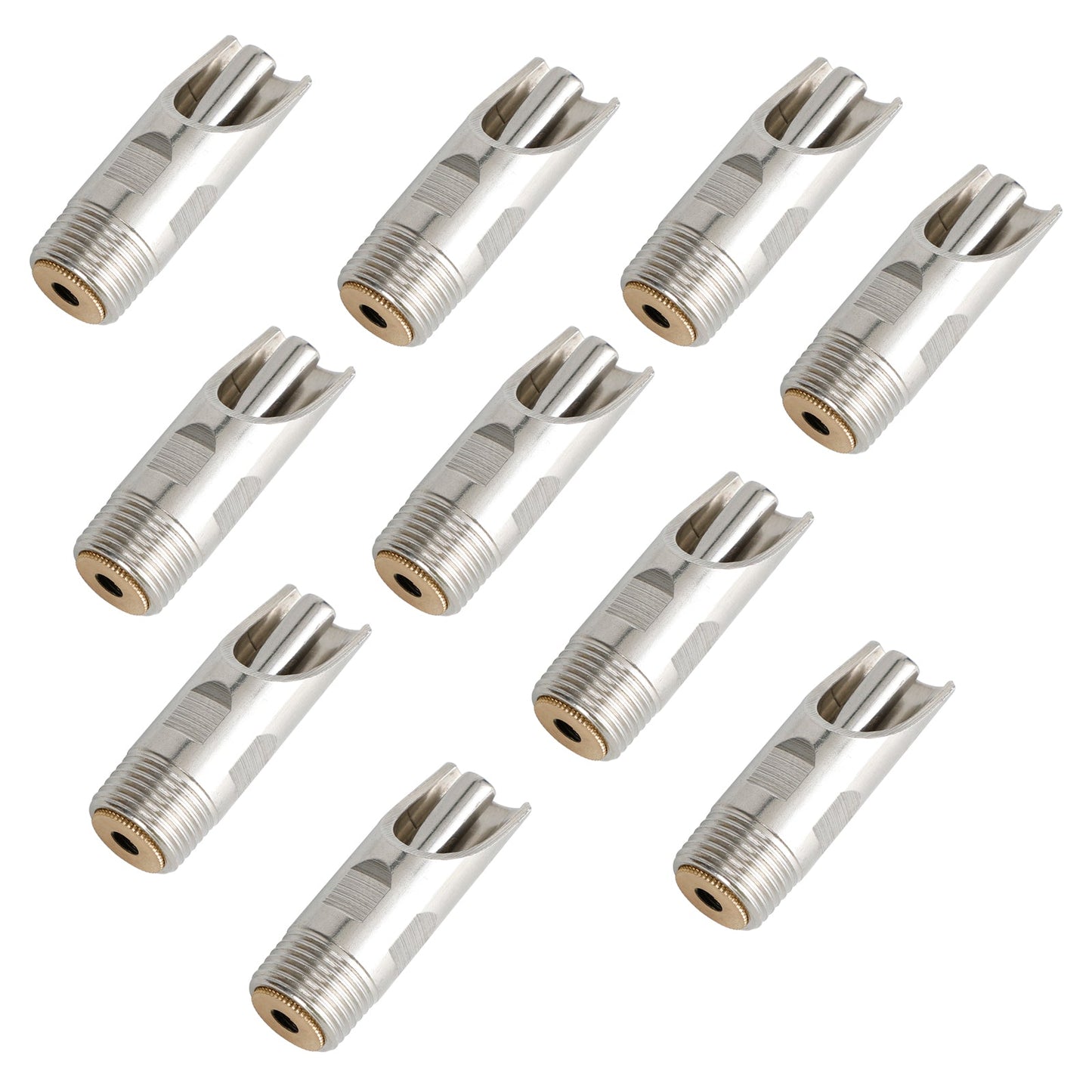 10 Stück 1/2" NPT Schweine-Nippeltr?nke, automatische Tr?nke, Futterspender, Edelstahl, Fedex Express