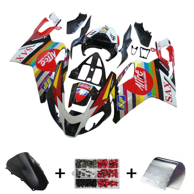 Amotopart Aprilia RSV1000 2003¨C2006 Verkleidungsset, Karosserie, Kunststoff