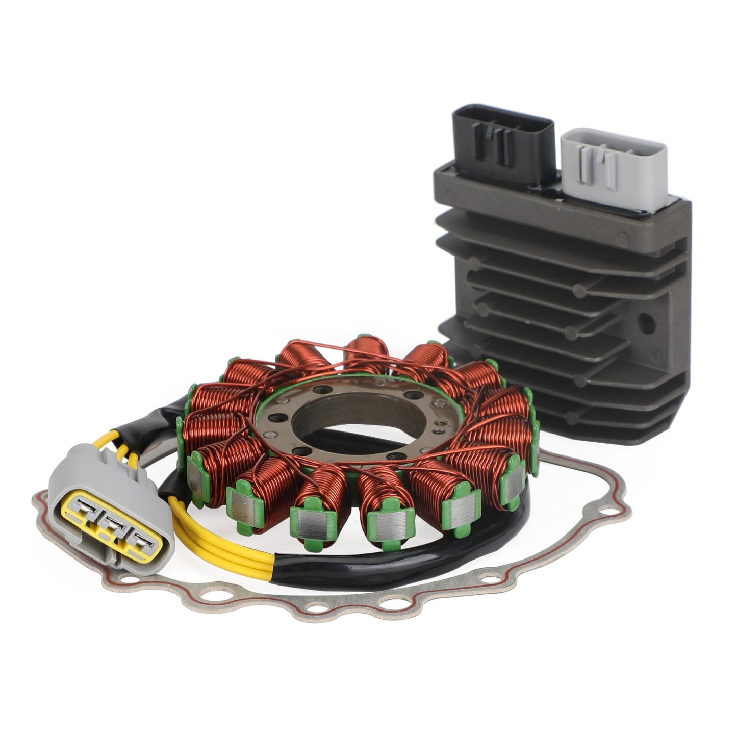 Magnetstatator+Spannungsregler Gleichrichter+Dichtung für Honda CBR600RR/ABS 13-21 Generic