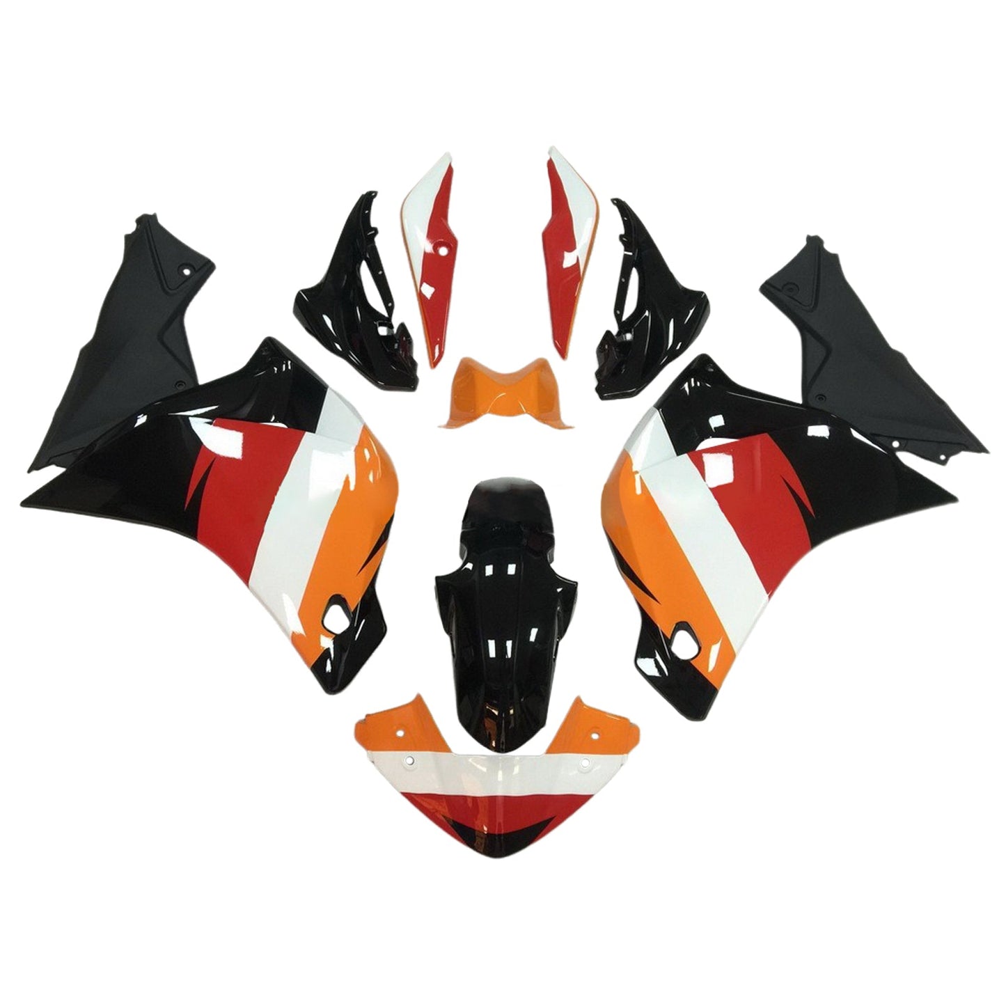 2011–2015 Honda CBR250R Einspritz-Verkleidungsset, Karosserie, Kunststoff, ABS