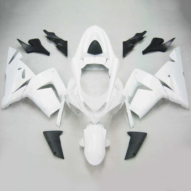 Amotopart Kawasaki 2004-2005 ZX10R White Fearing Kit