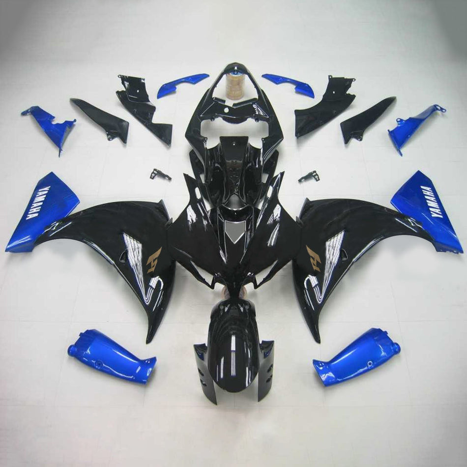 Amotopart Yamaha 2012-2014 YZF 1000 R1 Kit Déclencheur Noir Bleu