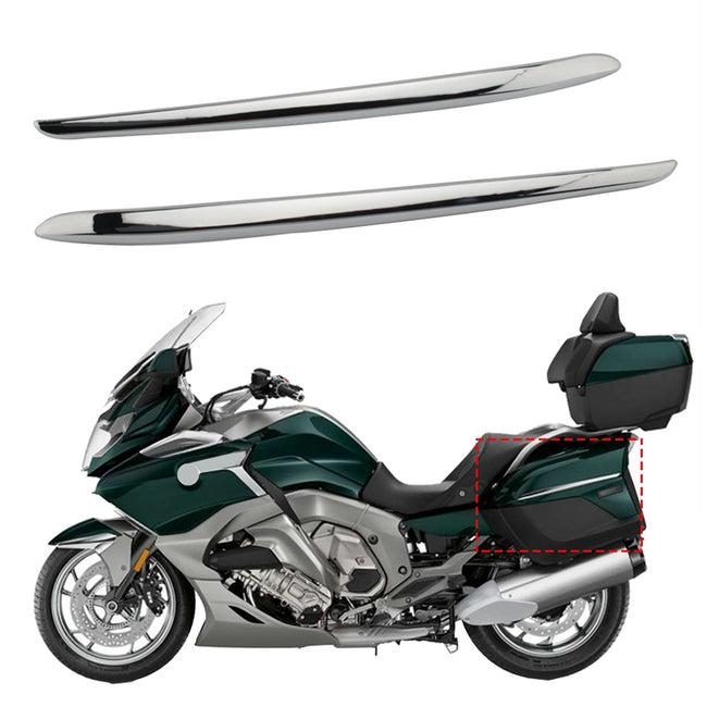 Chrom-Seitenwand-Aufbewahrungsbox-Plating-Zierstreifen für BMW K1600GTL 2011-2018 Generic