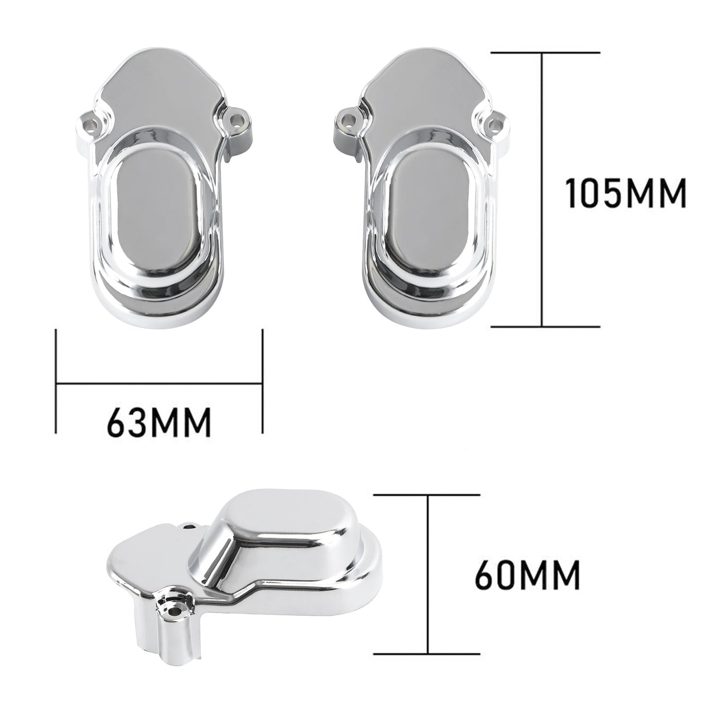 Muttern-Skaulubenkappe für Hinterachsabdecke für Sportster 1200 XL1200C 883 2005–2017 Generika