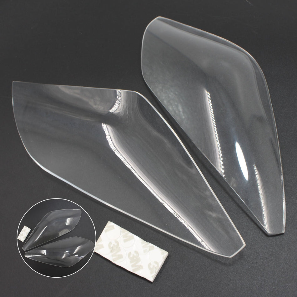 Frontscheinwerfer-Objektivschutz-Passend für Yamaha MT-09 FJ 09 Tracer 16-18 Rauch Generikum