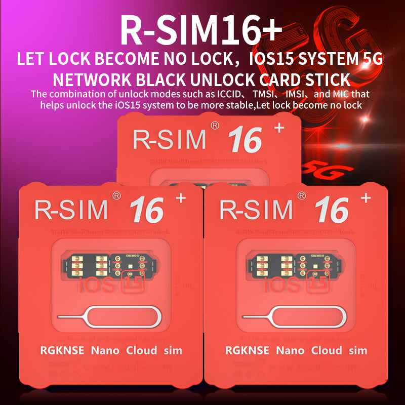 R-SIM 17 Nano déverrouiller la carte RSIM pour IOS 15 iPhone 13 12 mini 12 Pro XS MAX 8