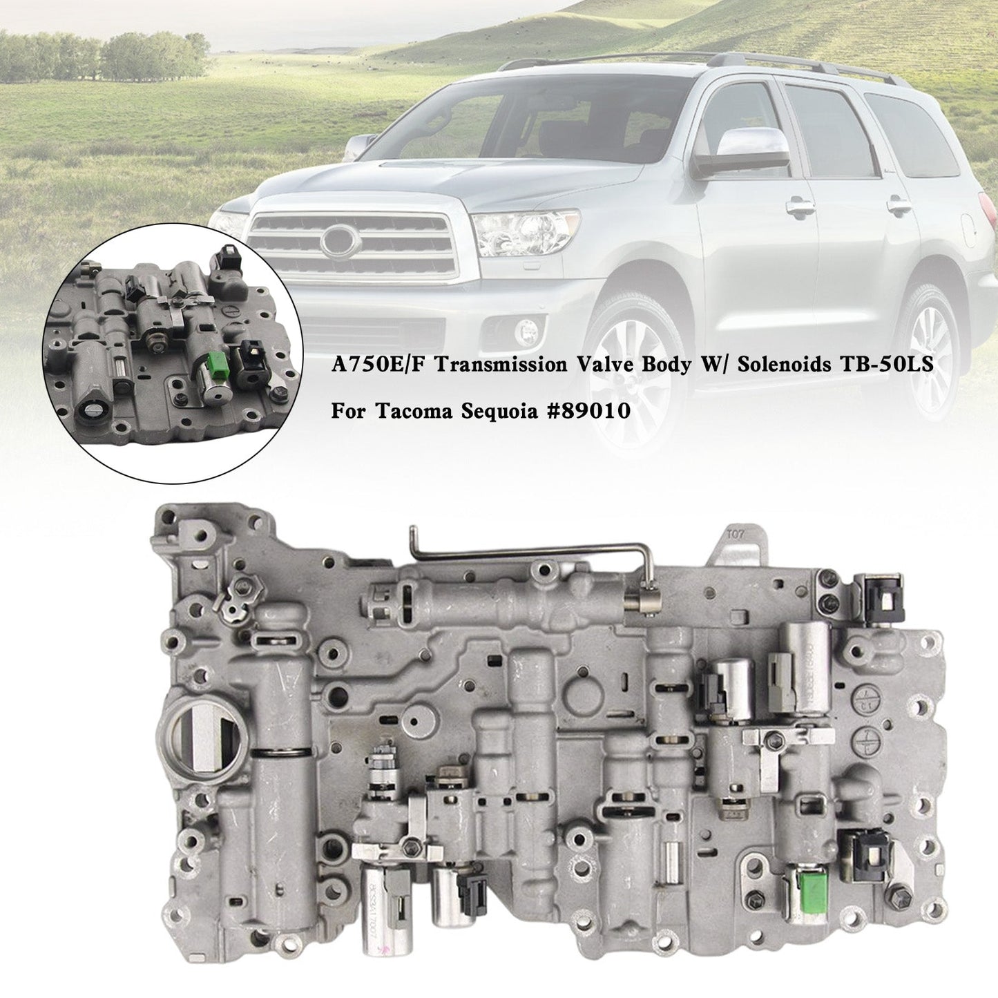 Toyota Sequoia 2005-2008 5 SP R/4WD 4.7L A750E/F Getriebeventilk?rper mit Magnetspulen TB-50LS #89010