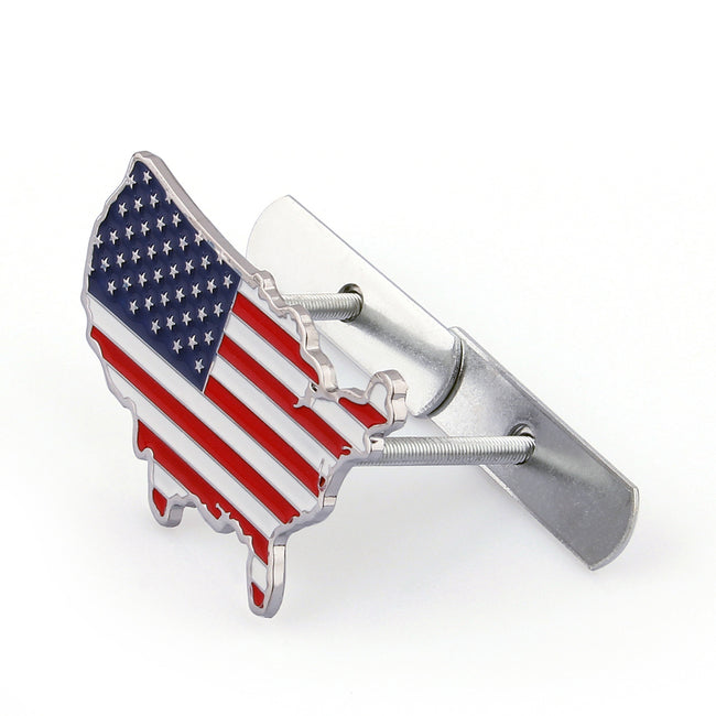 3D Metall Kühlergrill Grill Abzeichen Emblem Aufkleber Motorhaube Auto Flagge USA Vereinigte Staaten