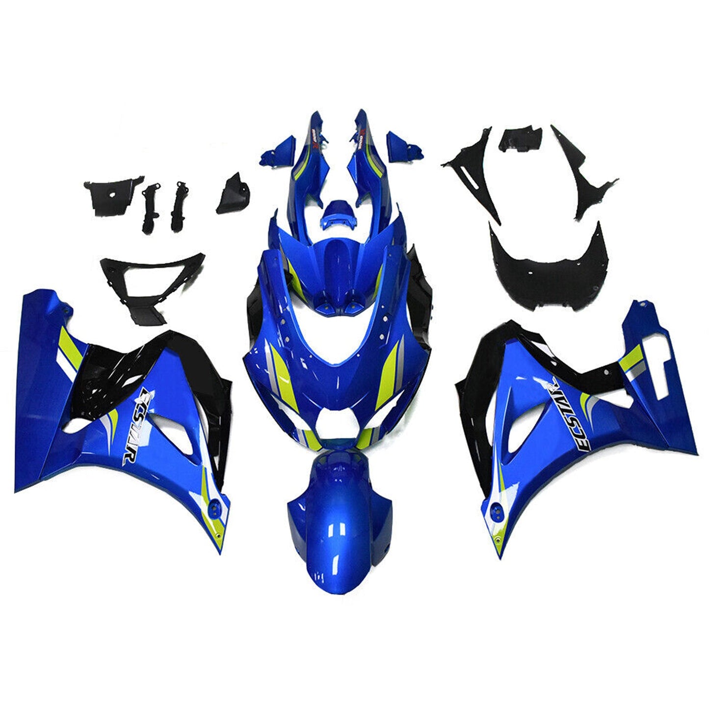 2017-2023 Suzuki GSXR1000 K17 Einspritzverkleidungs-Kit Karosserie Kunststoff ABS