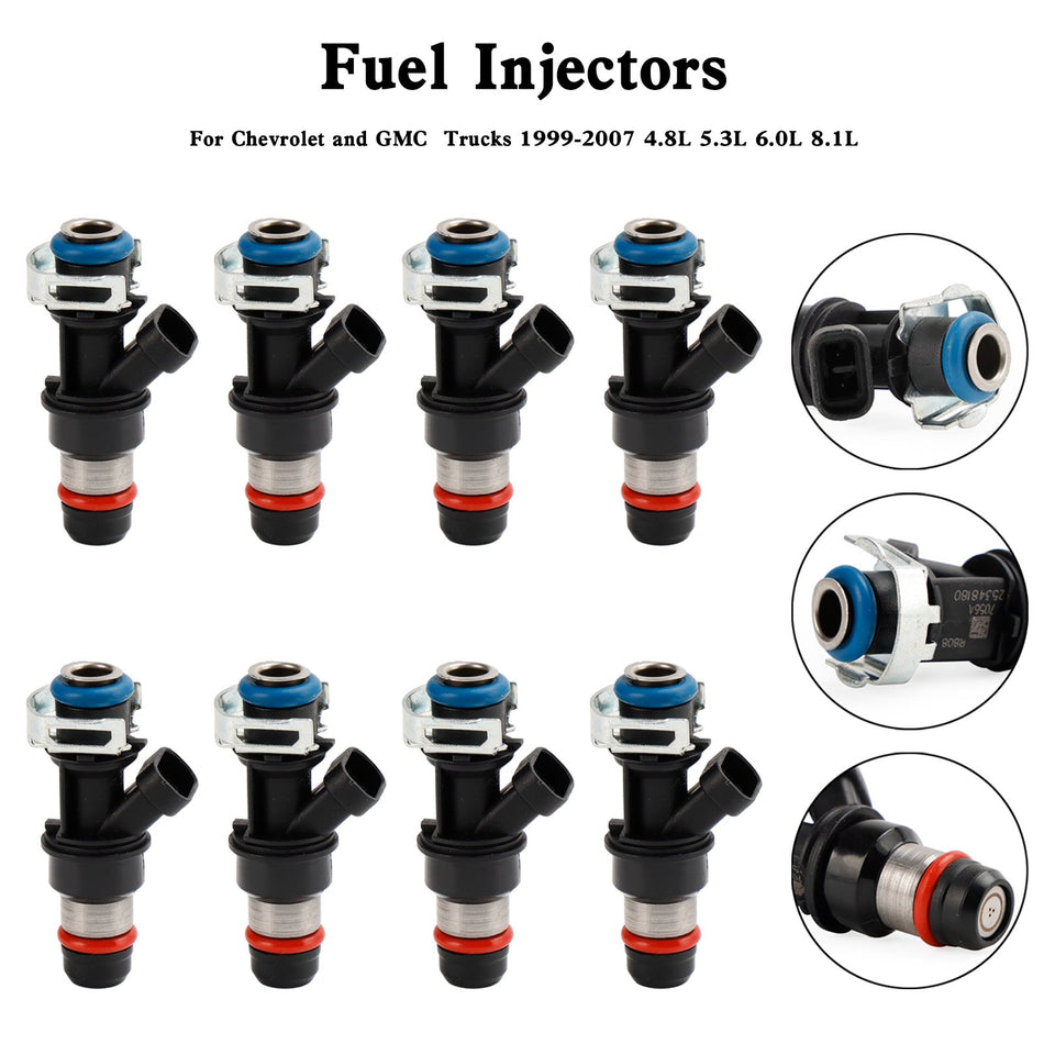 8PCS 25348180 Kraftstoff Injektoren 881693002 RA087006 Für Chevrolet MerCruiser Volvo Penta
